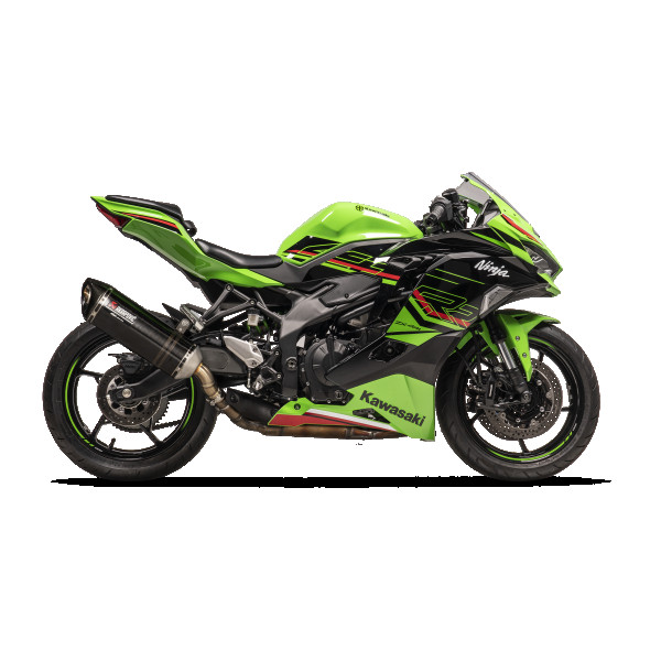 Kawasaki Akrapovic carbon slip-on exhaust